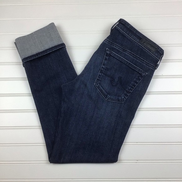AG Stevie Cuff Slim Straight Jean